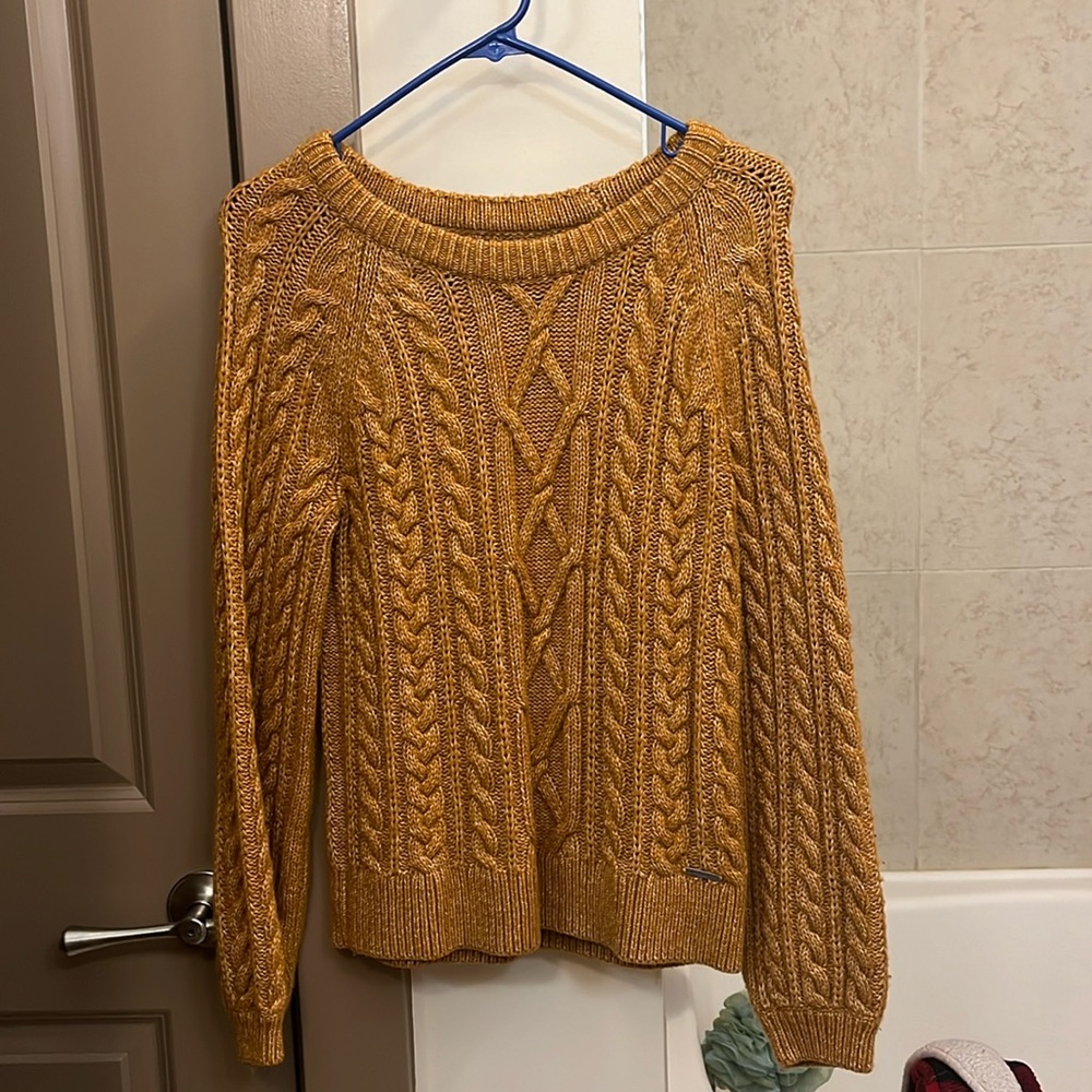 Orange Sweater